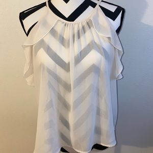 cream tank